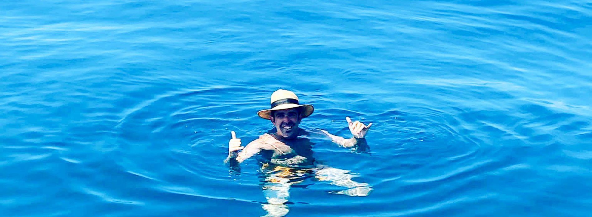 Baño en alta mar